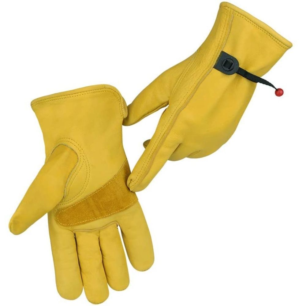 leather gloves