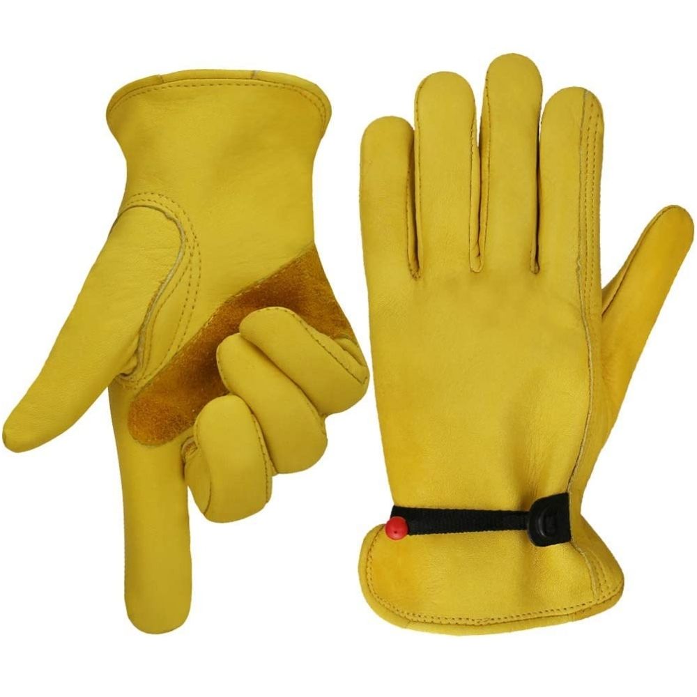Leather Gloves | Leather Work Glove | Rigger Gloves - XL - Extra Large