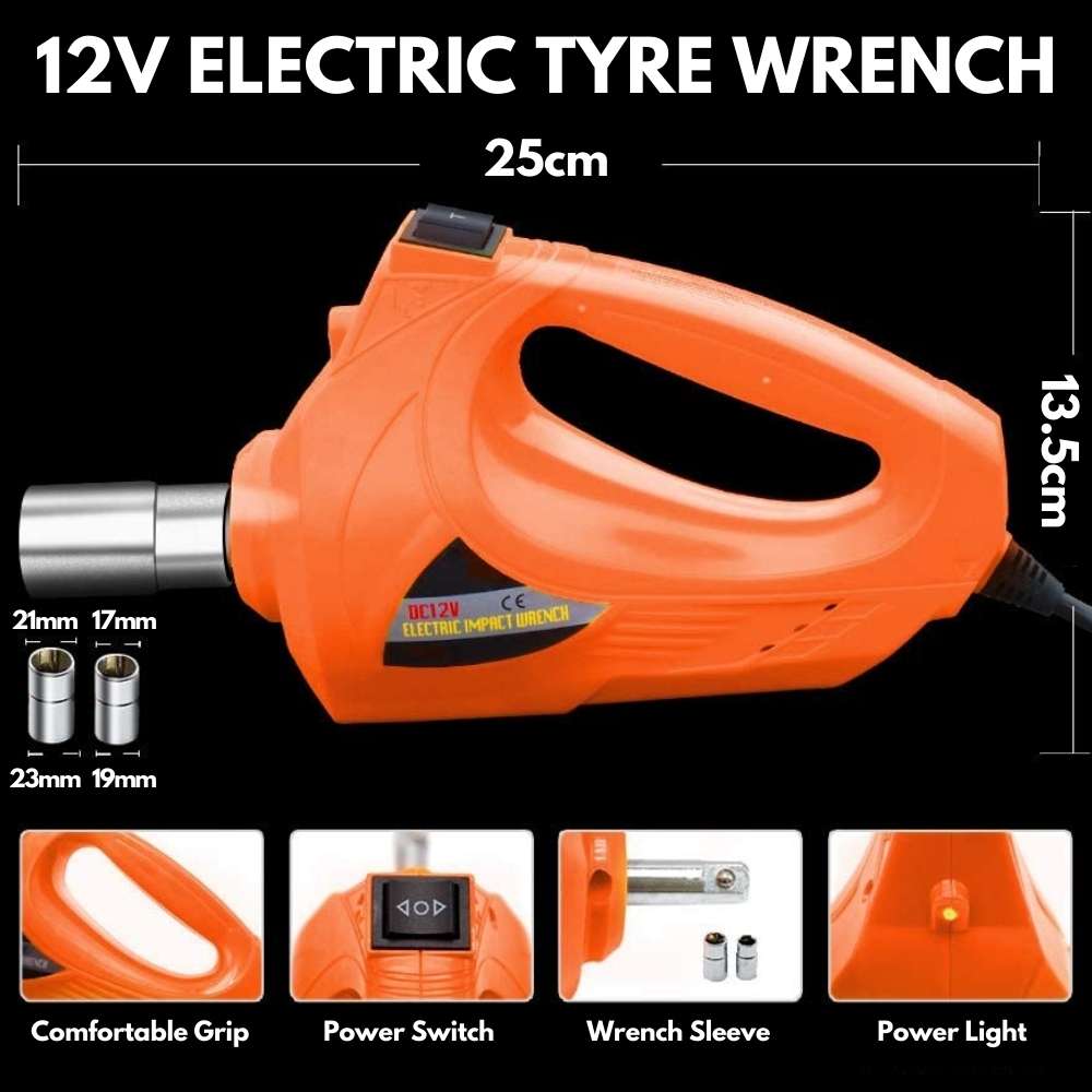 Tyre Impact Wrench | 12V Impact Wrench For Tires | Impact Gun: image 3